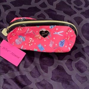 Betsey Johnson makeup bag